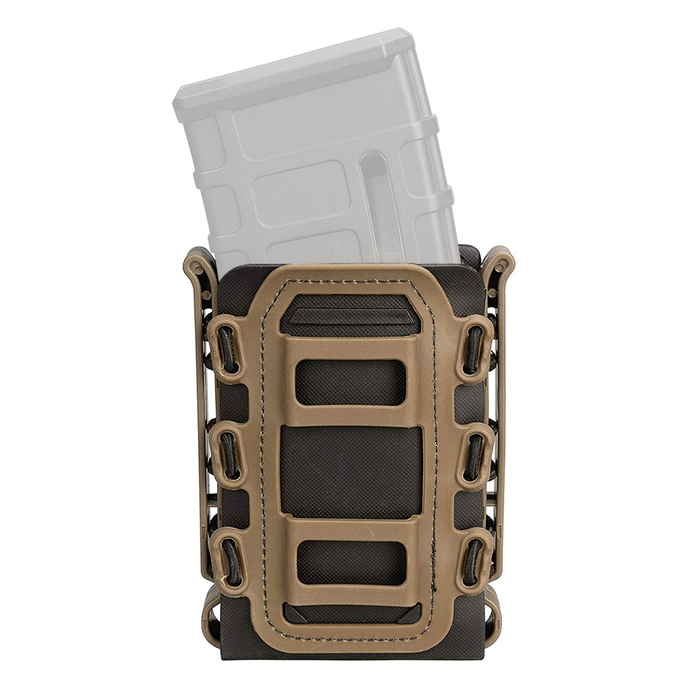 1 2 3x Tactical Molle Magazine Pouch for 5.56/7.62/9mm Rifle Pistol Mag Holder