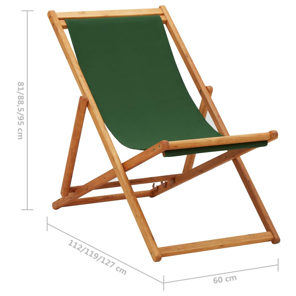 Strandstuhl Klappbar Holz Stuhl Klappstuhl Campingstuhl Anglerstuhl Liegestuhl - Bild 18 von 22