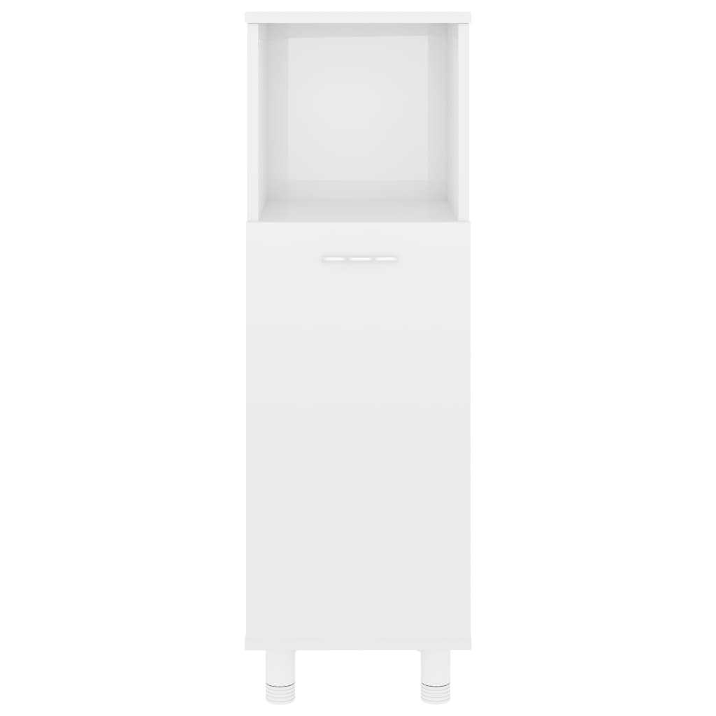 Badezimmerschrank Badschrank Schmaler Midischrank Badregal 3 Fächern 30x30x95 cm - Bild 33 von 109