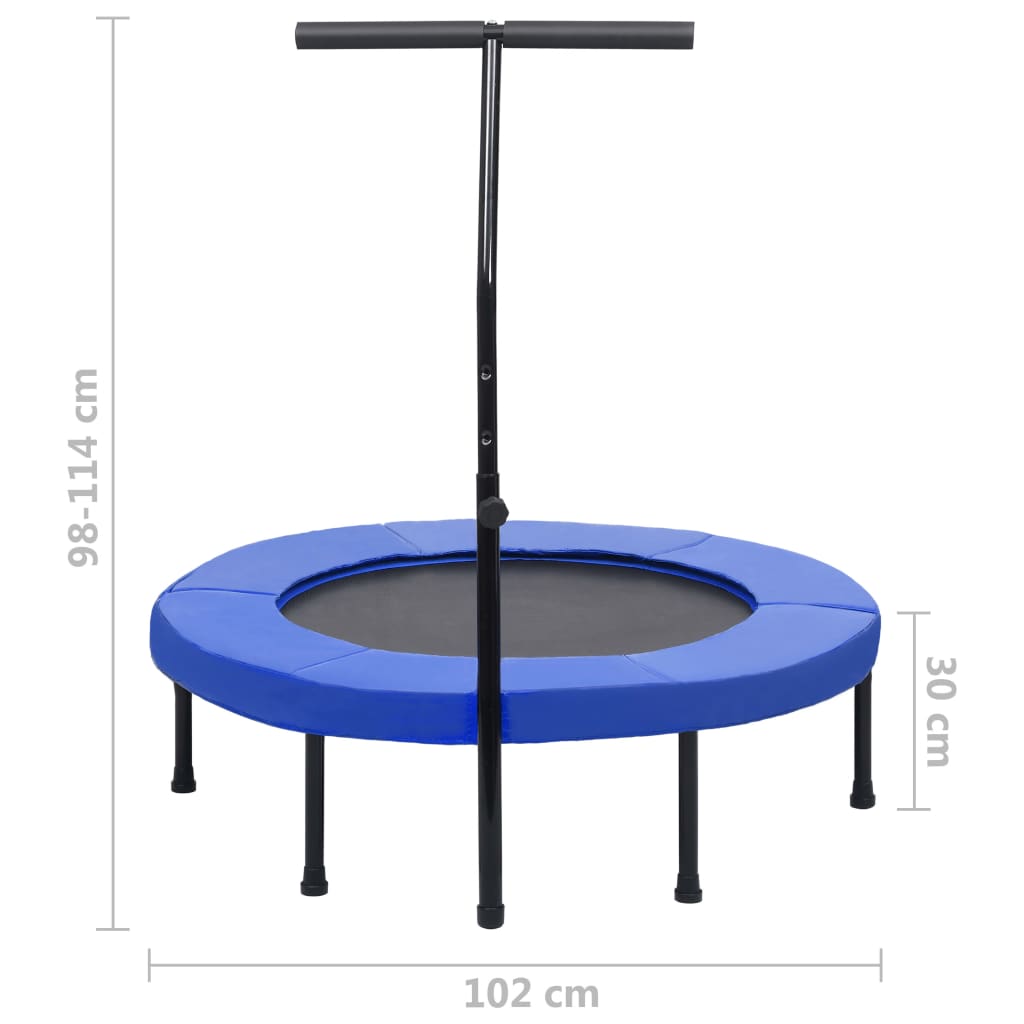 Fitness-Bungee-Trampolin Faltbar Indoor/Outdoor Sport Minitrampolin Jumping DE - Bild 28 von 63