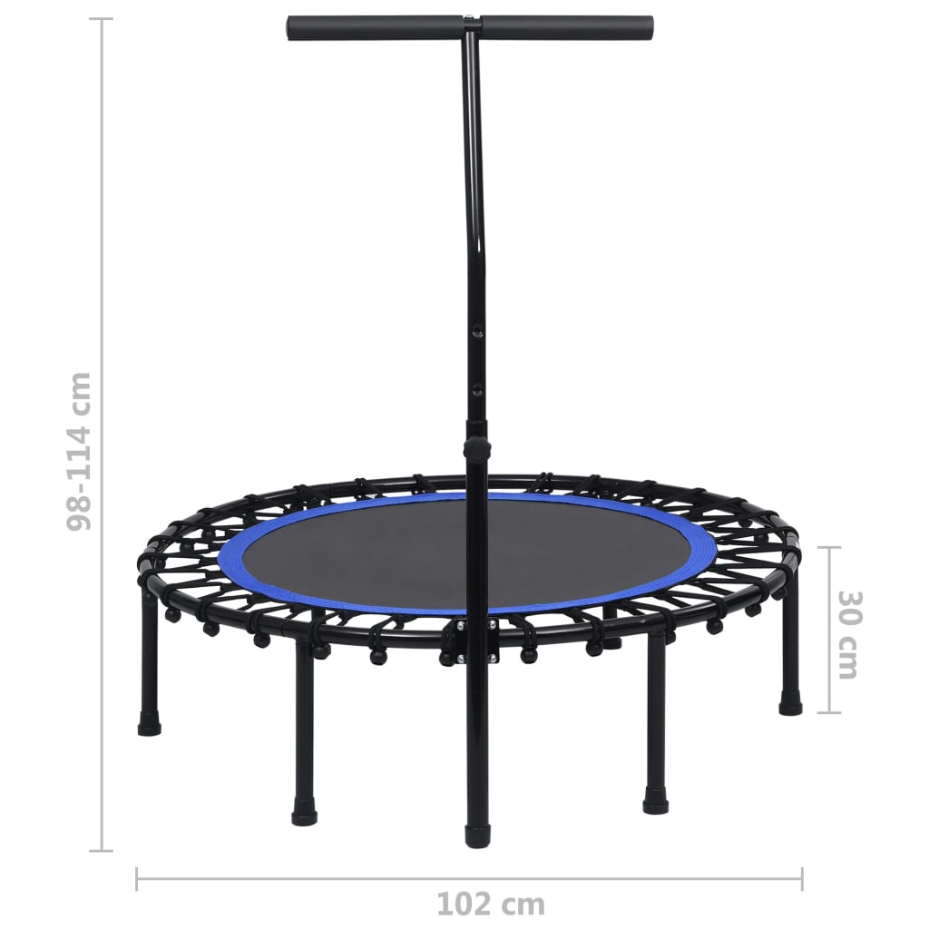 Fitness-Bungee-Trampolin Faltbar Indoor/Outdoor Sport Minitrampolin Jumping DE - Bild 63 von 63
