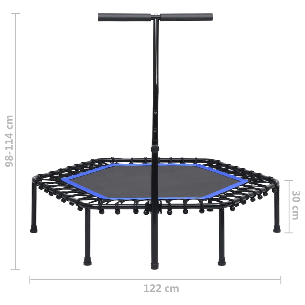 Fitness-Bungee-Trampolin Faltbar Indoor/Outdoor Sport Minitrampolin Jumping DE - Bild 56 von 63