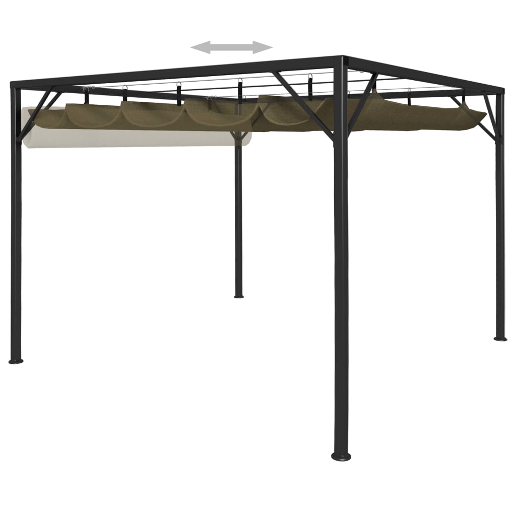 Gartenpavillon Pavillon Anbaupavillon Terrassenpavillon Terrasse Pergola Vordach - Bild 7 von 24