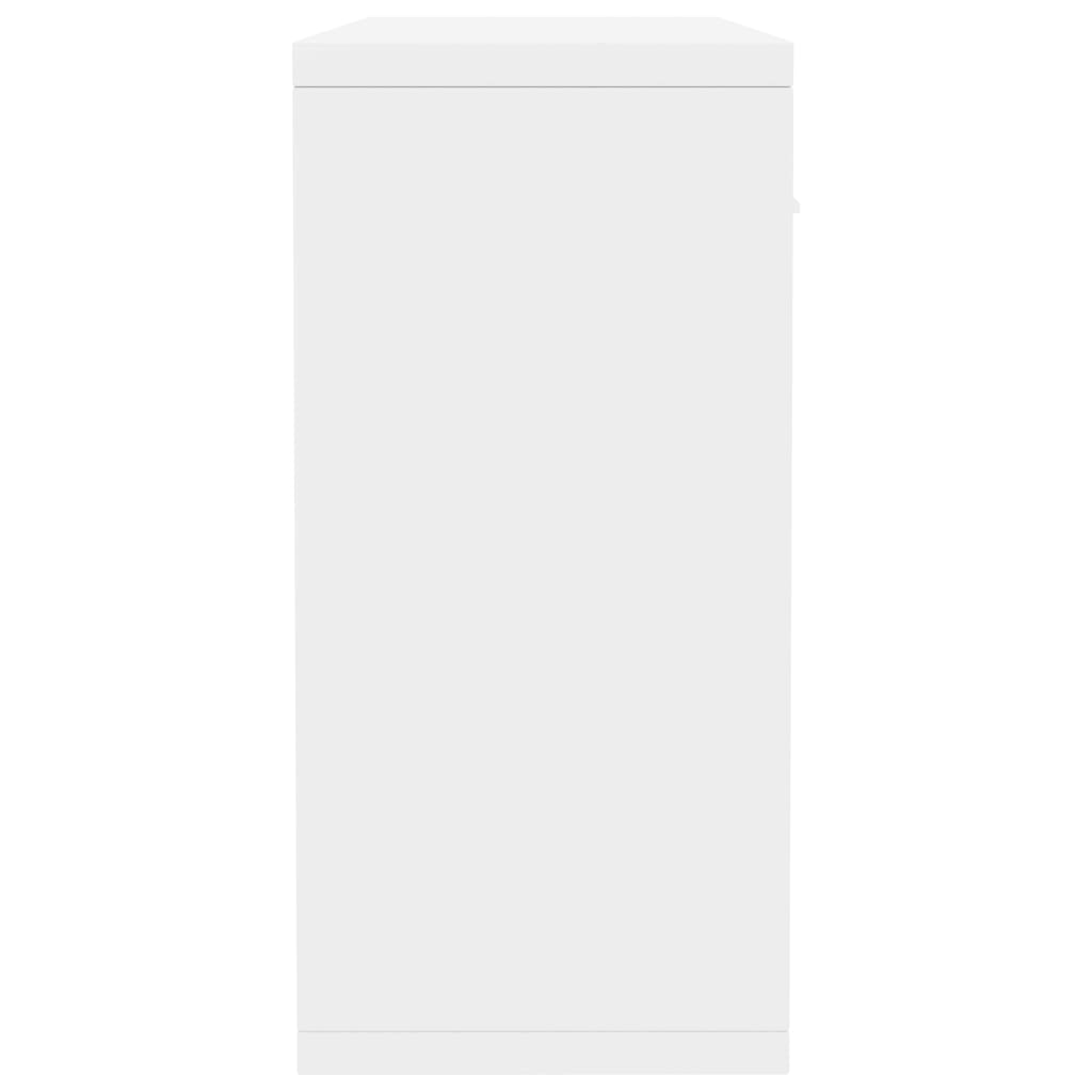 Sideboard Cupboard Display Cabinet Storage 4 Drawers 2 Doors Chipboard Hallway - Picture 12 of 43