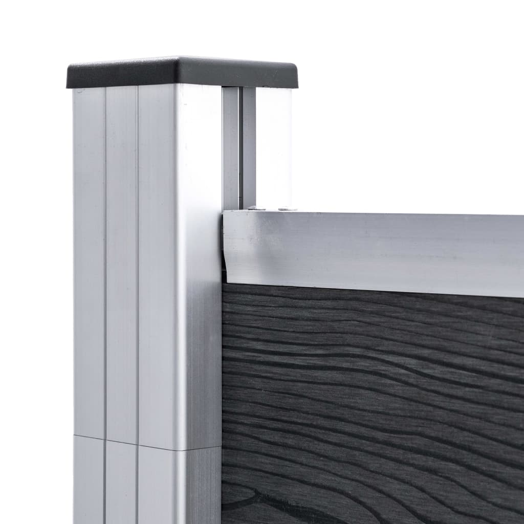 Zaunelement WPC Zaun Sichtschutzzaun Windschutzzaun Lamellenzaun Garten Zaun - Bild 15 von 69