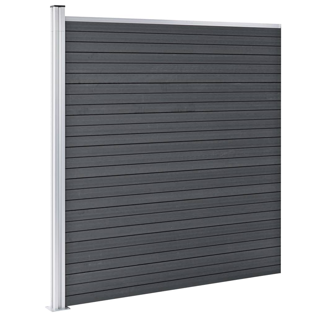 Zaunelement WPC Zaun Sichtschutzzaun Windschutzzaun Lamellenzaun Garten Zaun - Bild 13 von 69