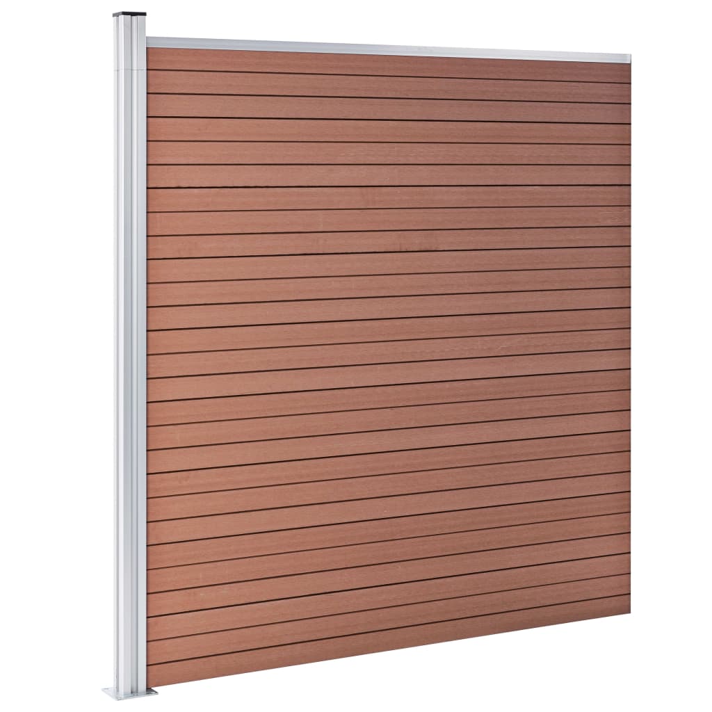 Zaunelement WPC Zaun Sichtschutzzaun Windschutzzaun Lamellenzaun Garten Zaun - Bild 17 von 69