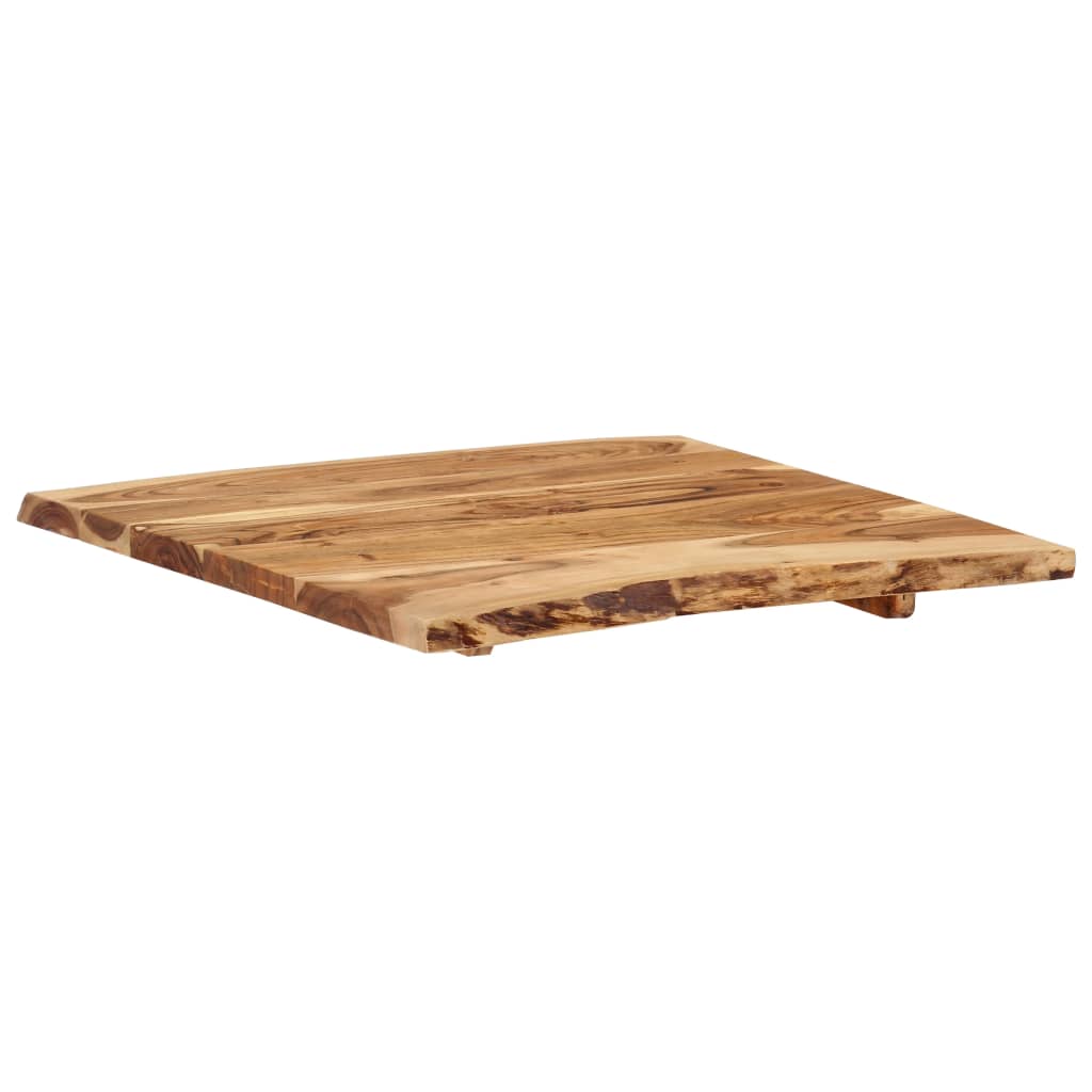 Waschtischplatte Massivholz Akazie Arbeitsplatte Baumkante Holzplatte Badezimmer - Bild 79 von 82
