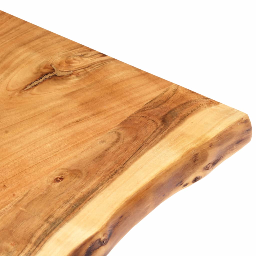 Waschtischplatte Massivholz Akazie Arbeitsplatte Baumkante Holzplatte Badezimmer - Bild 58 von 82