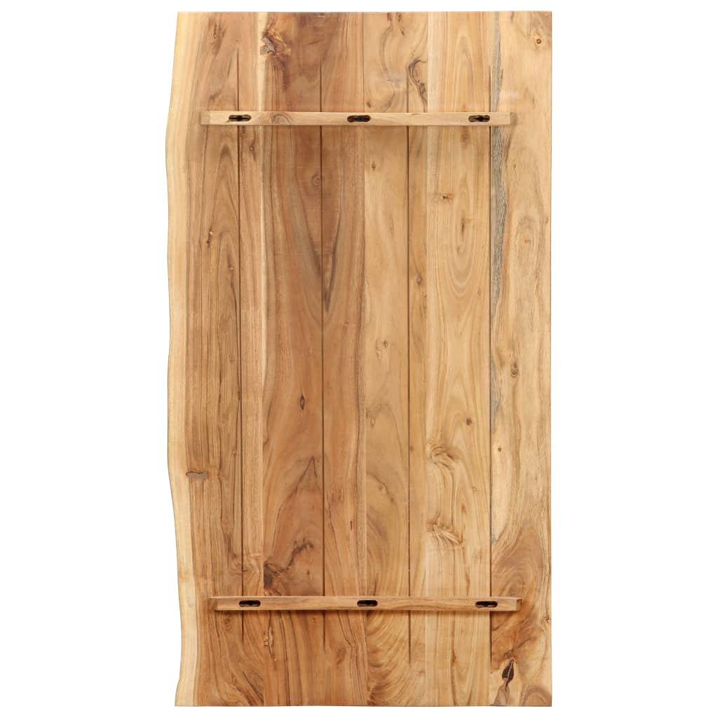 Waschtischplatte Massivholz Akazie Arbeitsplatte Baumkante Holzplatte Badezimmer - Bild 3 von 82