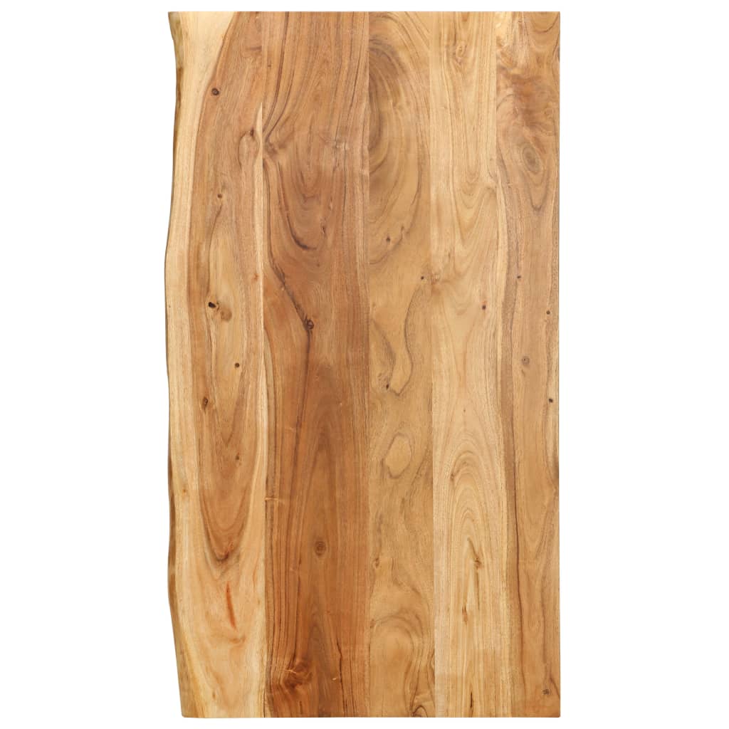 Waschtischplatte Massivholz Akazie Arbeitsplatte Baumkante Holzplatte Badezimmer - Bild 2 von 82