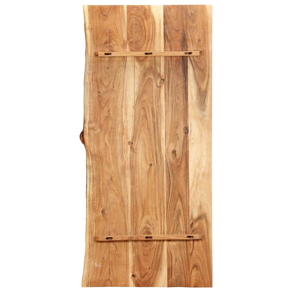 Waschtischplatte Massivholz Akazie Arbeitsplatte Baumkante Holzplatte Badezimmer - Bild 57 von 82