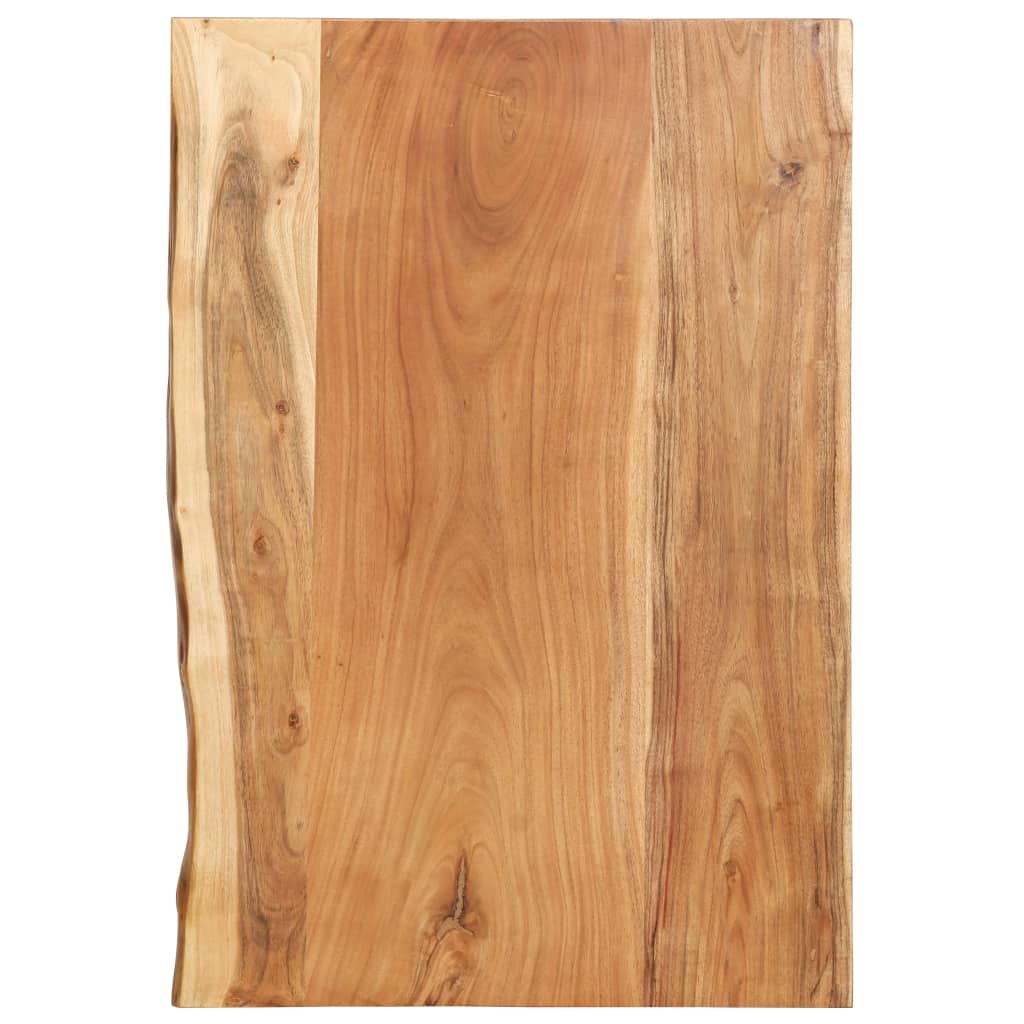 Waschtischplatte Massivholz Akazie Arbeitsplatte Baumkante Holzplatte Badezimmer - Bild 38 von 82