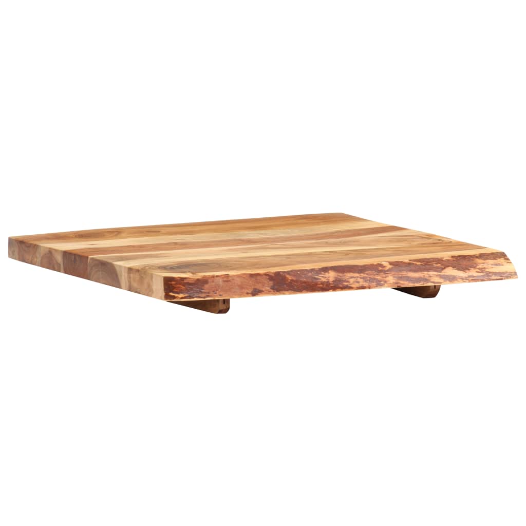 Waschtischplatte Massivholz Akazie Arbeitsplatte Baumkante Holzplatte Badezimmer - Bild 50 von 82