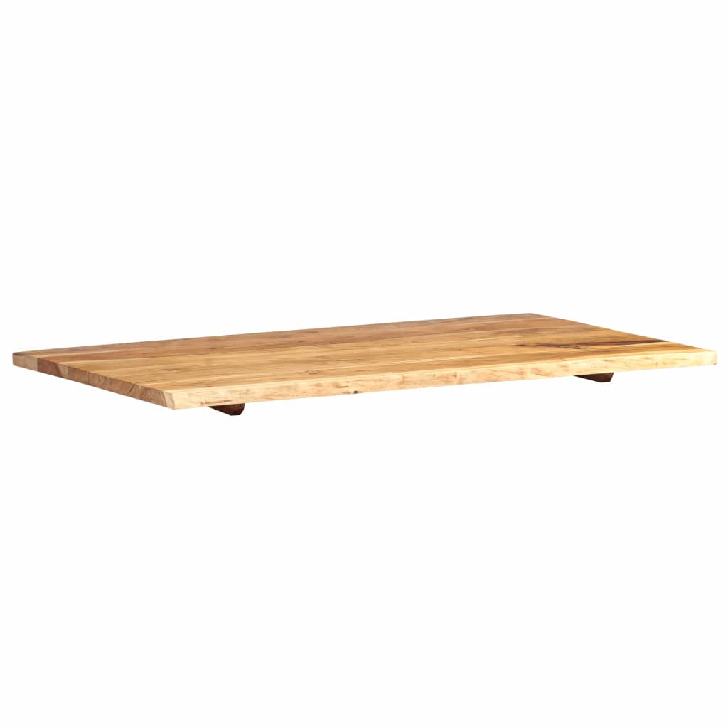 Waschtischplatte Massivholz Akazie Arbeitsplatte Baumkante Holzplatte Badezimmer - Bild 8 von 82