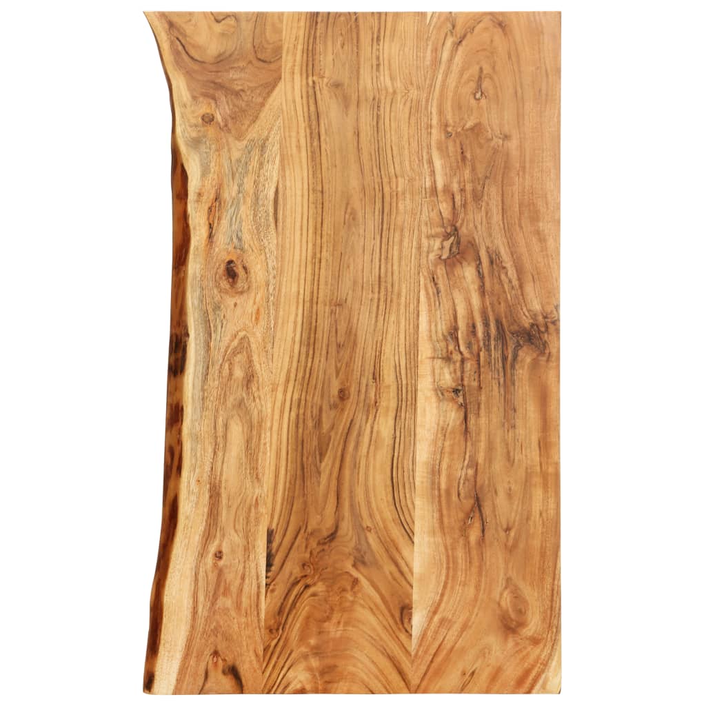 Waschtischplatte Massivholz Akazie Arbeitsplatte Baumkante Holzplatte Badezimmer - Bild 20 von 82