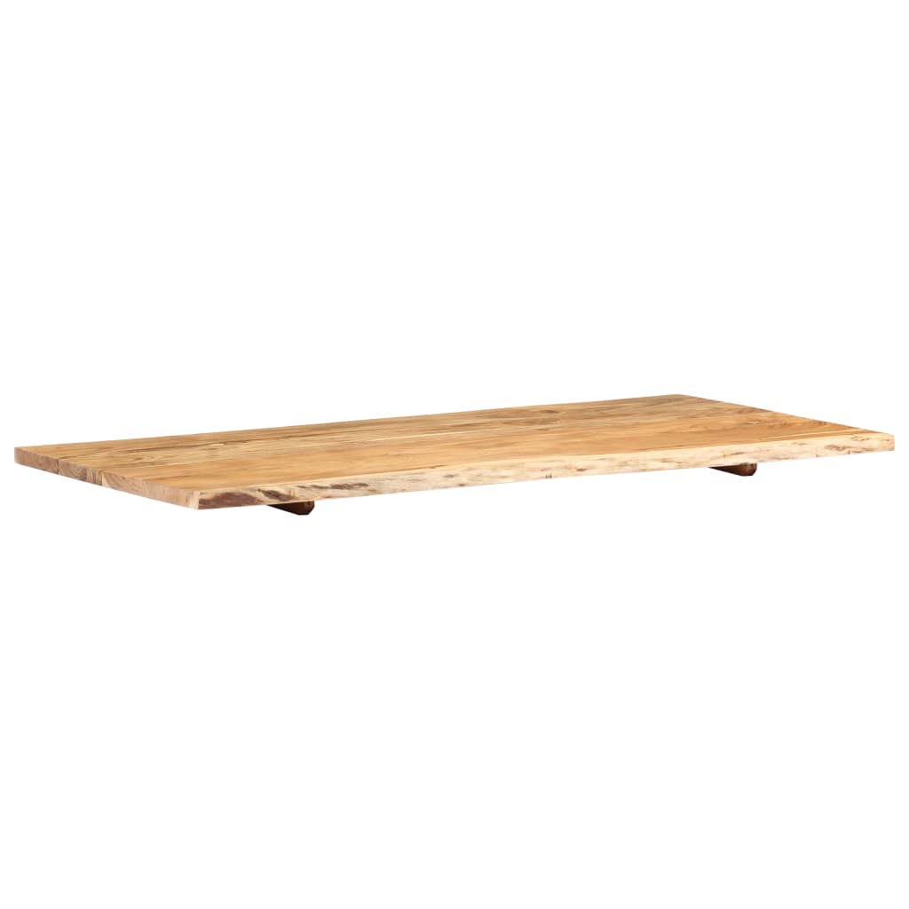 Waschtischplatte Massivholz Akazie Arbeitsplatte Baumkante Holzplatte Badezimmer - Bild 33 von 82