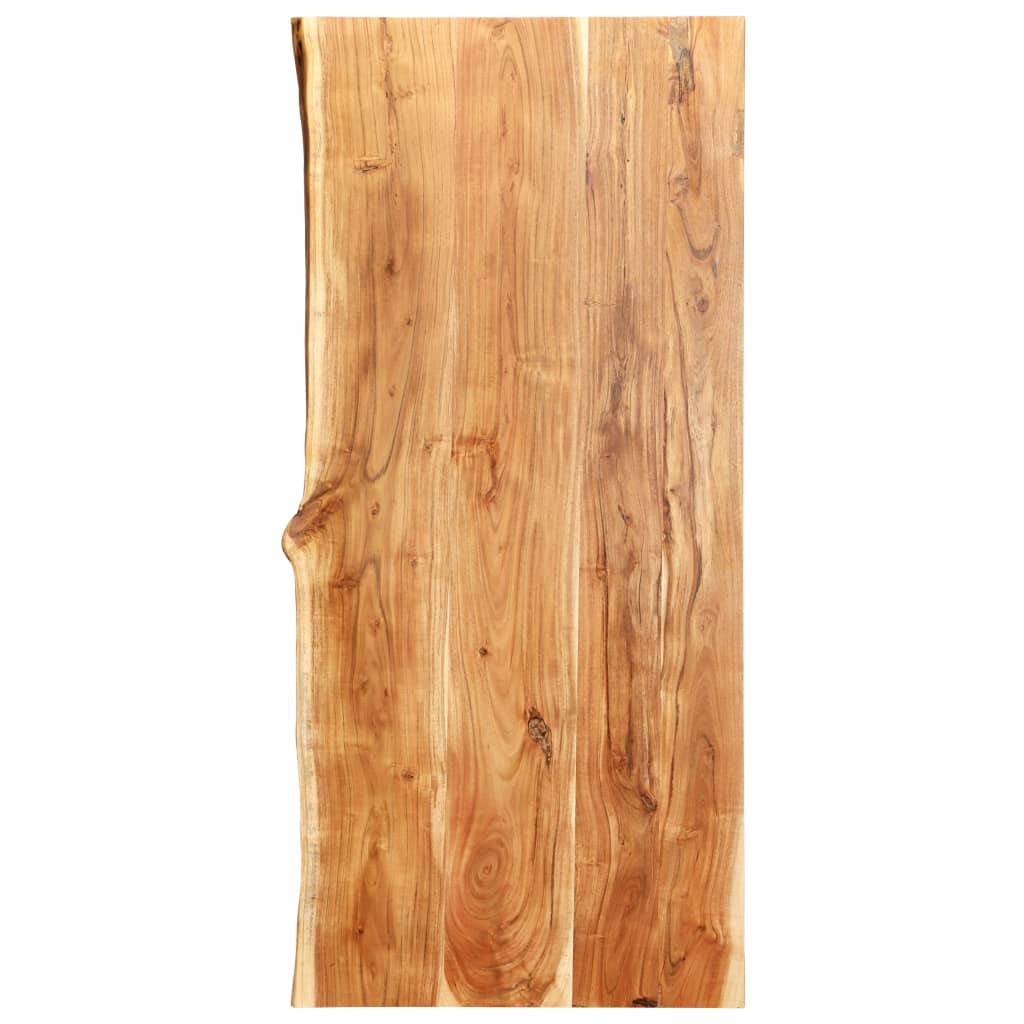 Waschtischplatte Massivholz Akazie Arbeitsplatte Baumkante Holzplatte Badezimmer - Bild 56 von 82
