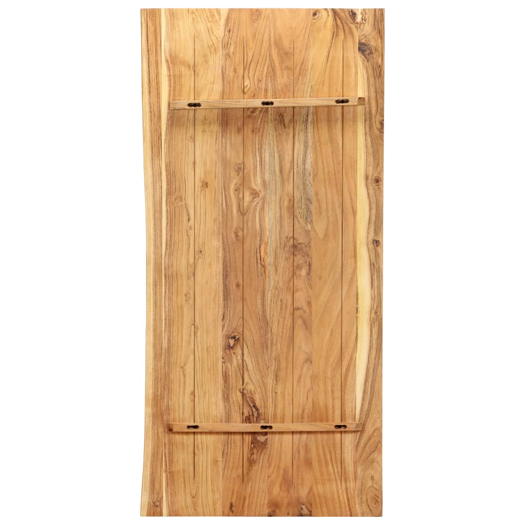 Waschtischplatte Massivholz Akazie Arbeitsplatte Baumkante Holzplatte Badezimmer - Bild 30 von 82