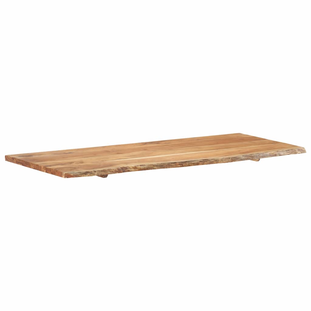 Waschtischplatte Massivholz Akazie Arbeitsplatte Baumkante Holzplatte Badezimmer - Bild 70 von 82