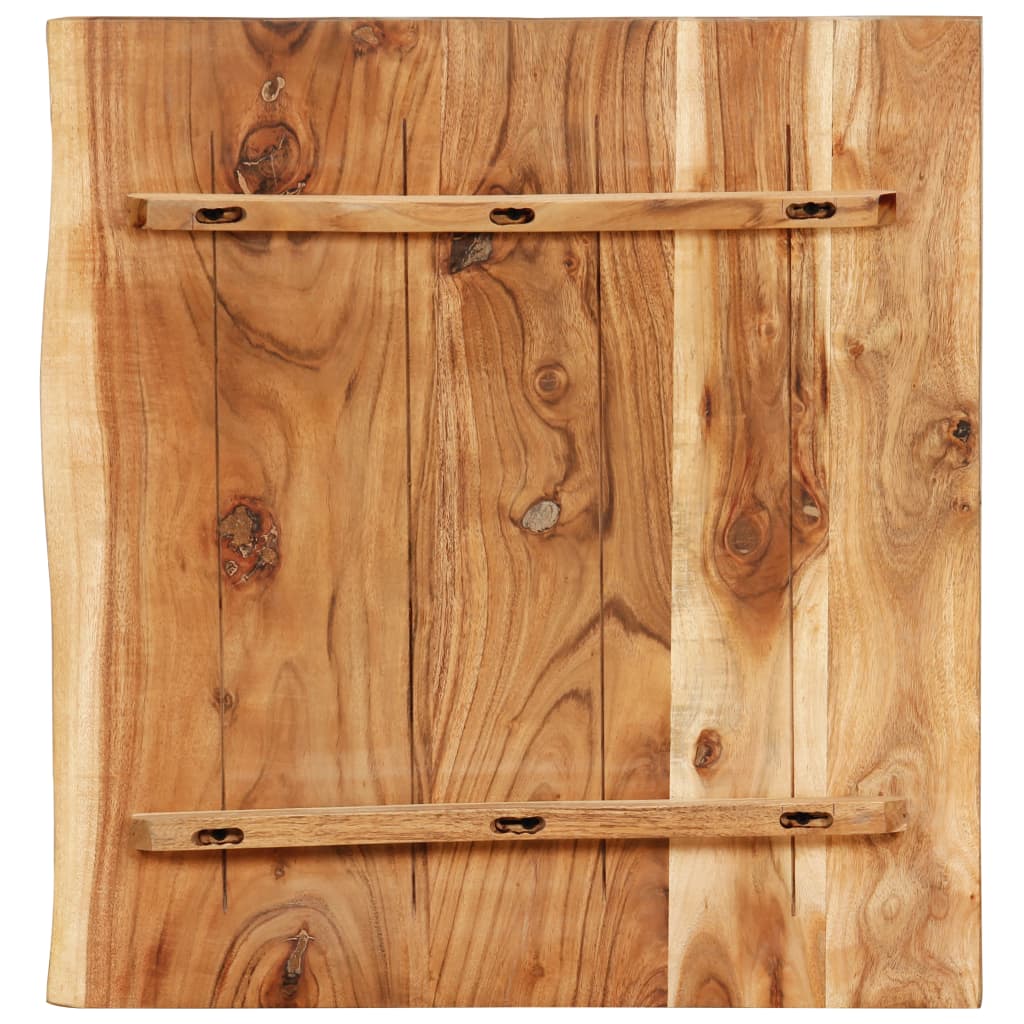 Waschtischplatte Massivholz Akazie Arbeitsplatte Baumkante Holzplatte Badezimmer - Bild 48 von 82