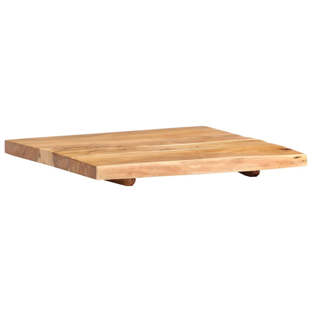 Waschtischplatte Massivholz Akazie Arbeitsplatte Baumkante Holzplatte Badezimmer - Bild 52 von 82