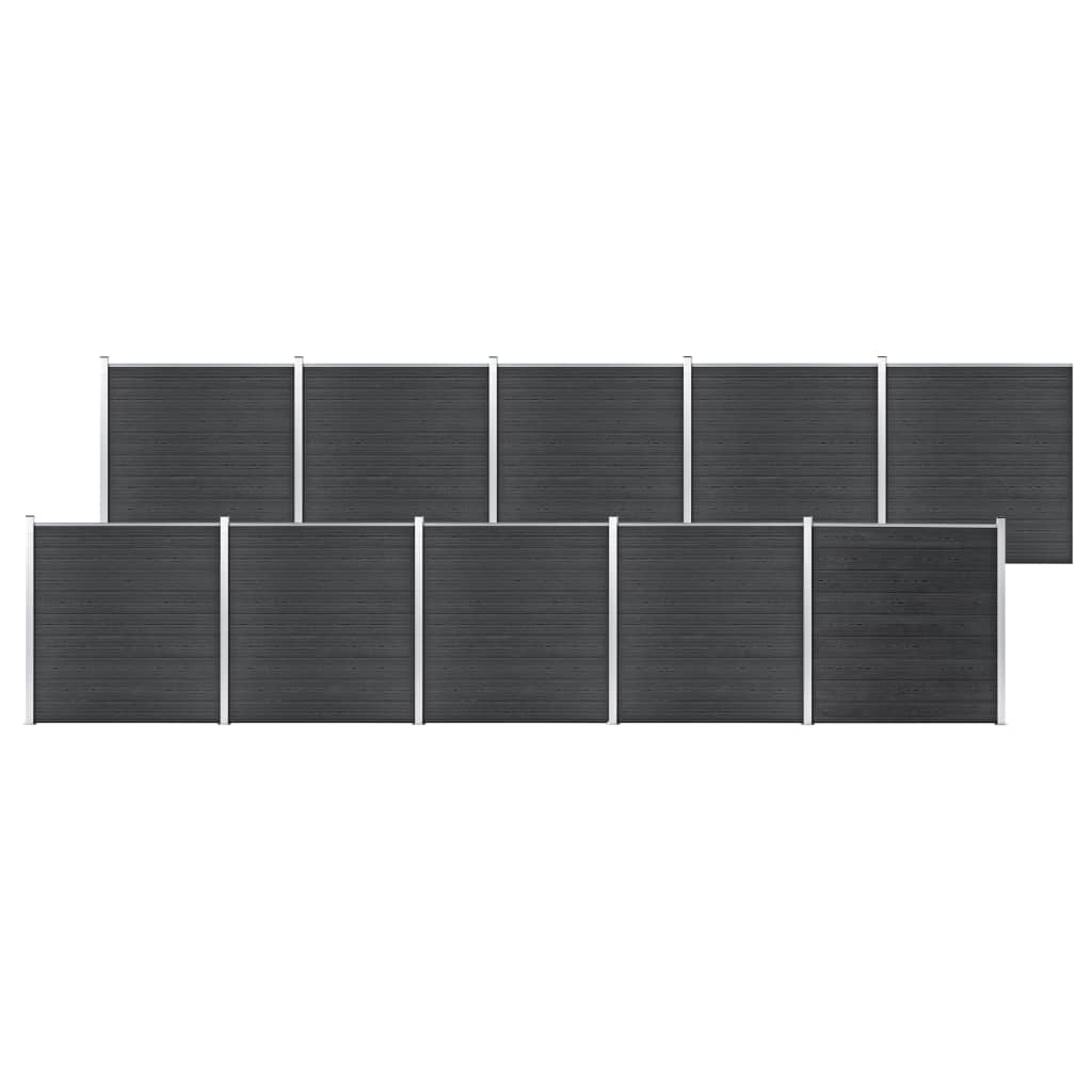 Zaunelement WPC Zaun Sichtschutzzaun Windschutzzaun Lamellenzaun Garten Zaun - Bild 66 von 69