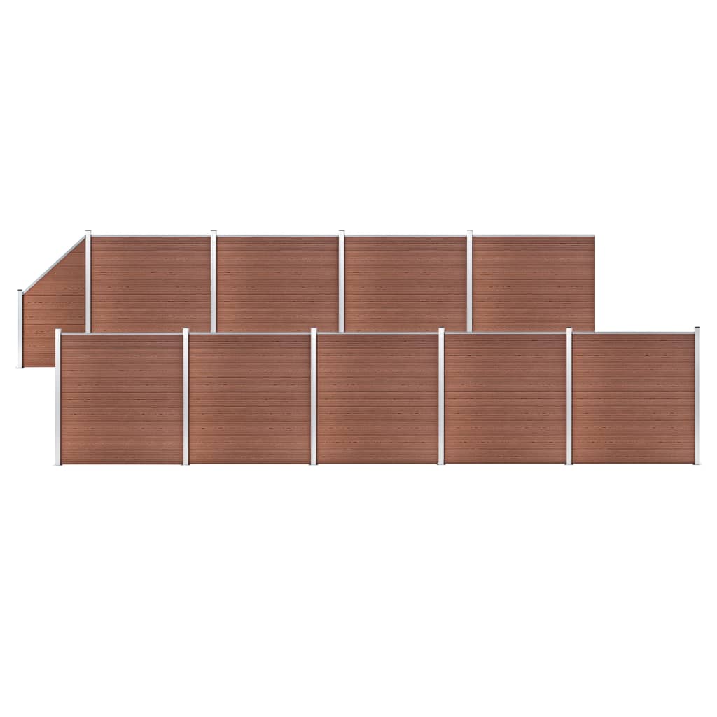 Zaunelement WPC Zaun Sichtschutzzaun Windschutzzaun Lamellenzaun Garten Zaun - Bild 65 von 69