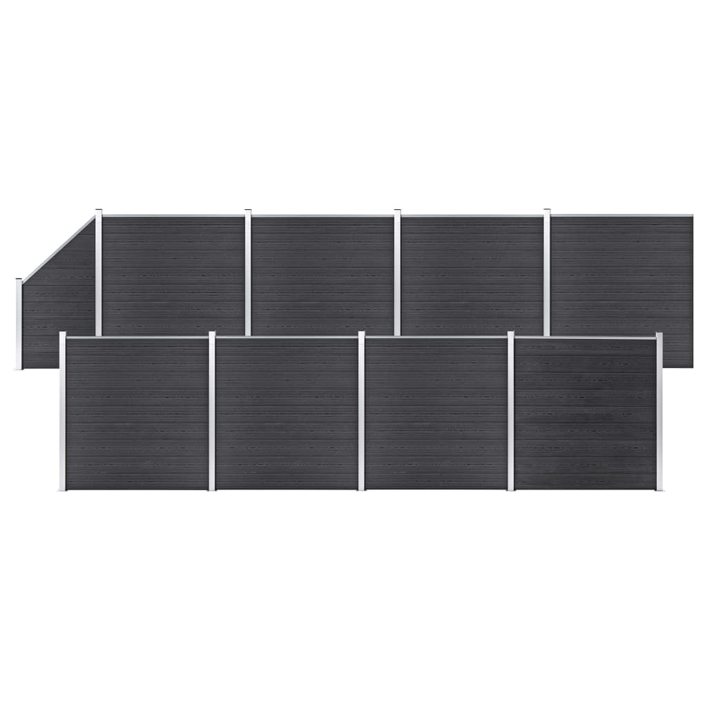 Zaunelement WPC Zaun Sichtschutzzaun Windschutzzaun Lamellenzaun Garten Zaun - Bild 60 von 69