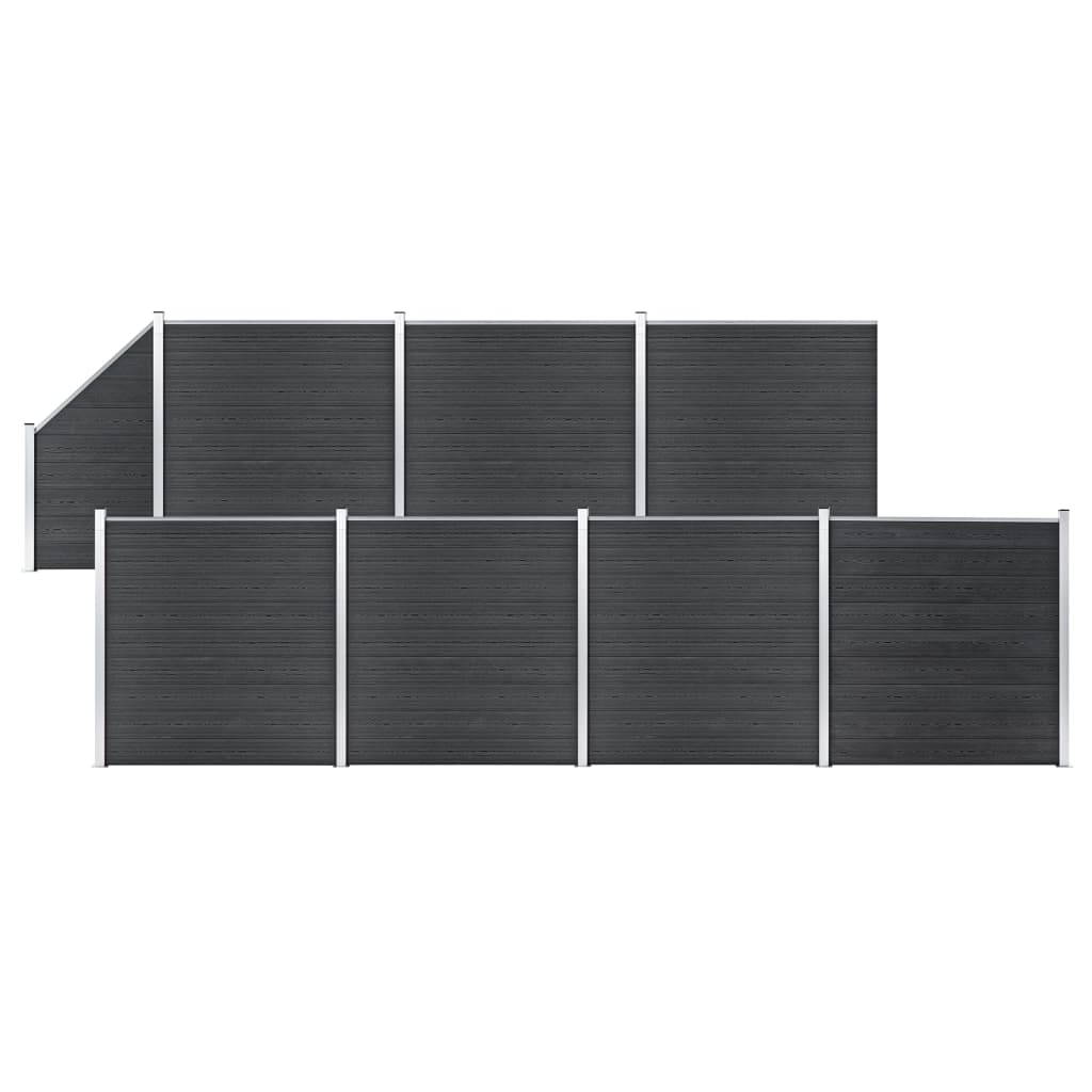 Zaunelement WPC Zaun Sichtschutzzaun Windschutzzaun Lamellenzaun Garten Zaun - Bild 56 von 69