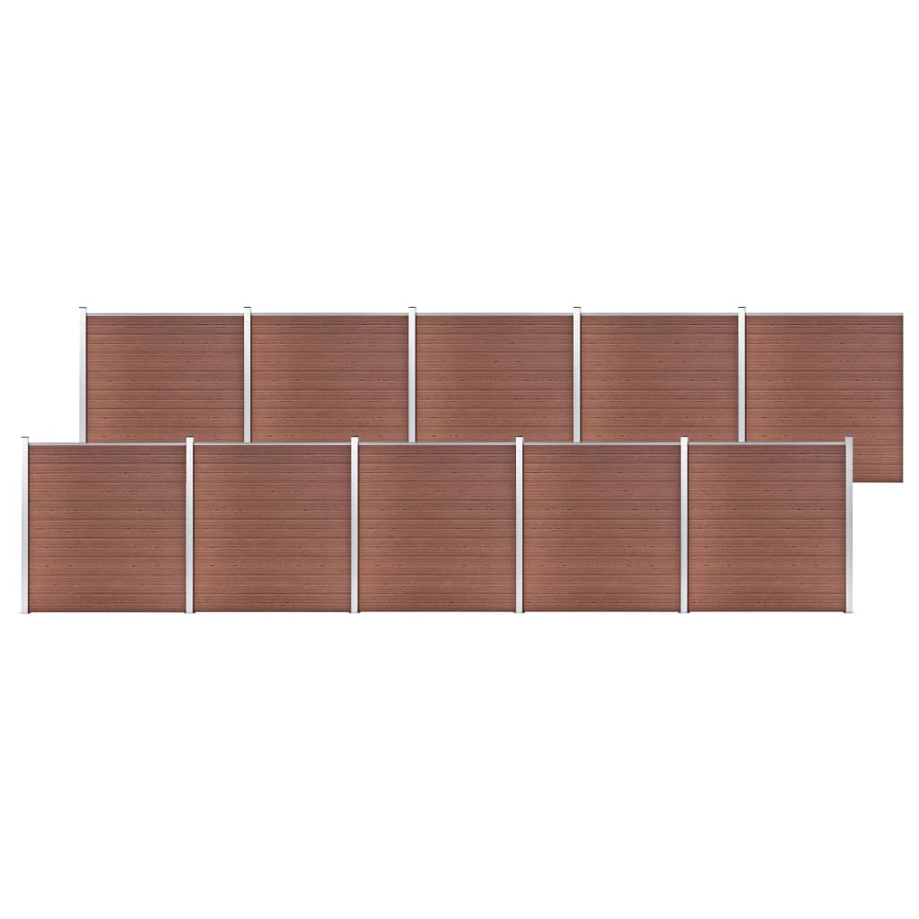 Zaunelement WPC Zaun Sichtschutzzaun Windschutzzaun Lamellenzaun Garten Zaun - Bild 63 von 69
