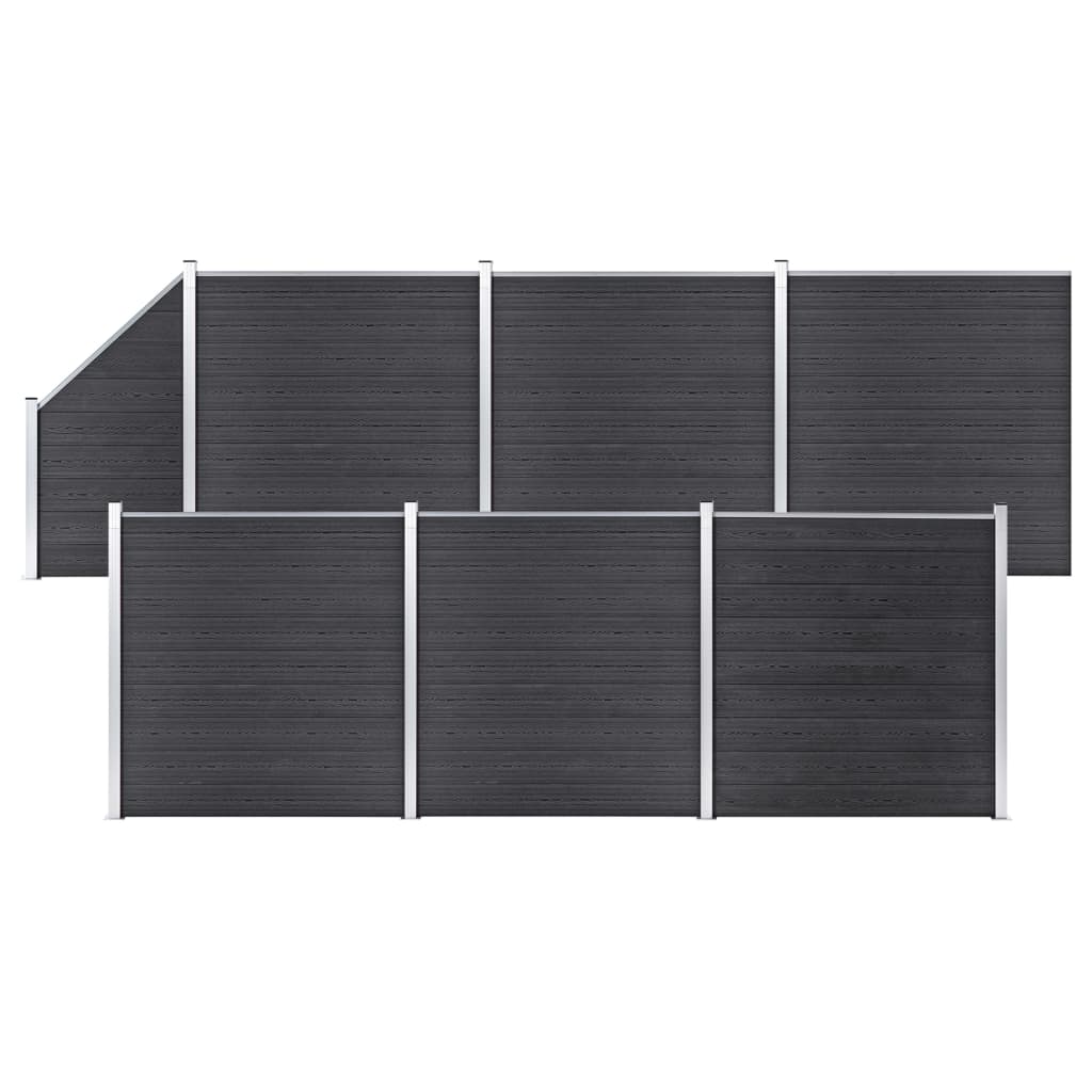 Zaunelement WPC Zaun Sichtschutzzaun Windschutzzaun Lamellenzaun Garten Zaun - Bild 52 von 69