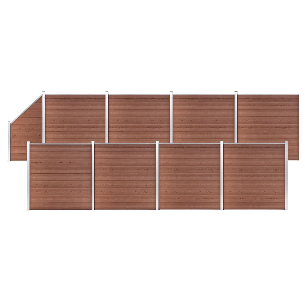 Zaunelement WPC Zaun Sichtschutzzaun Windschutzzaun Lamellenzaun Garten Zaun - Bild 61 von 69