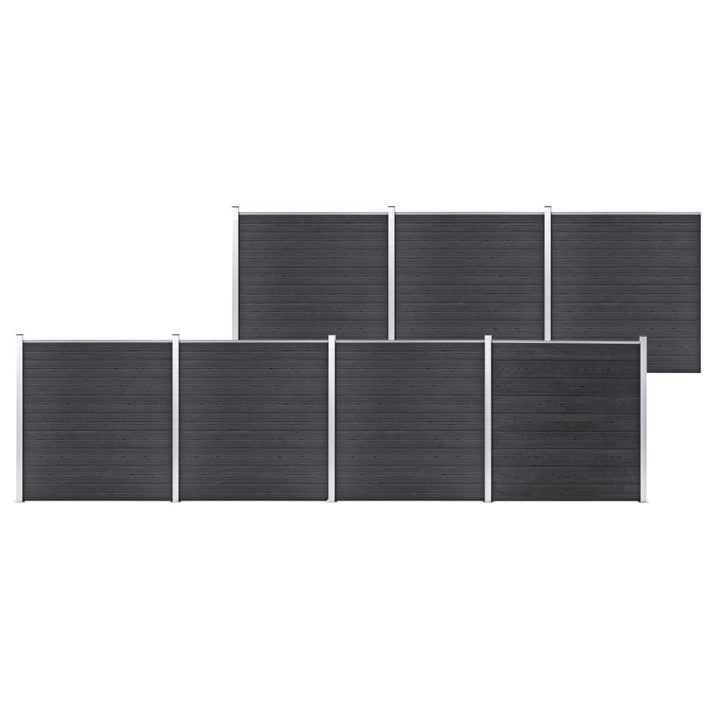 Zaunelement WPC Zaun Sichtschutzzaun Windschutzzaun Lamellenzaun Garten Zaun - Bild 54 von 69