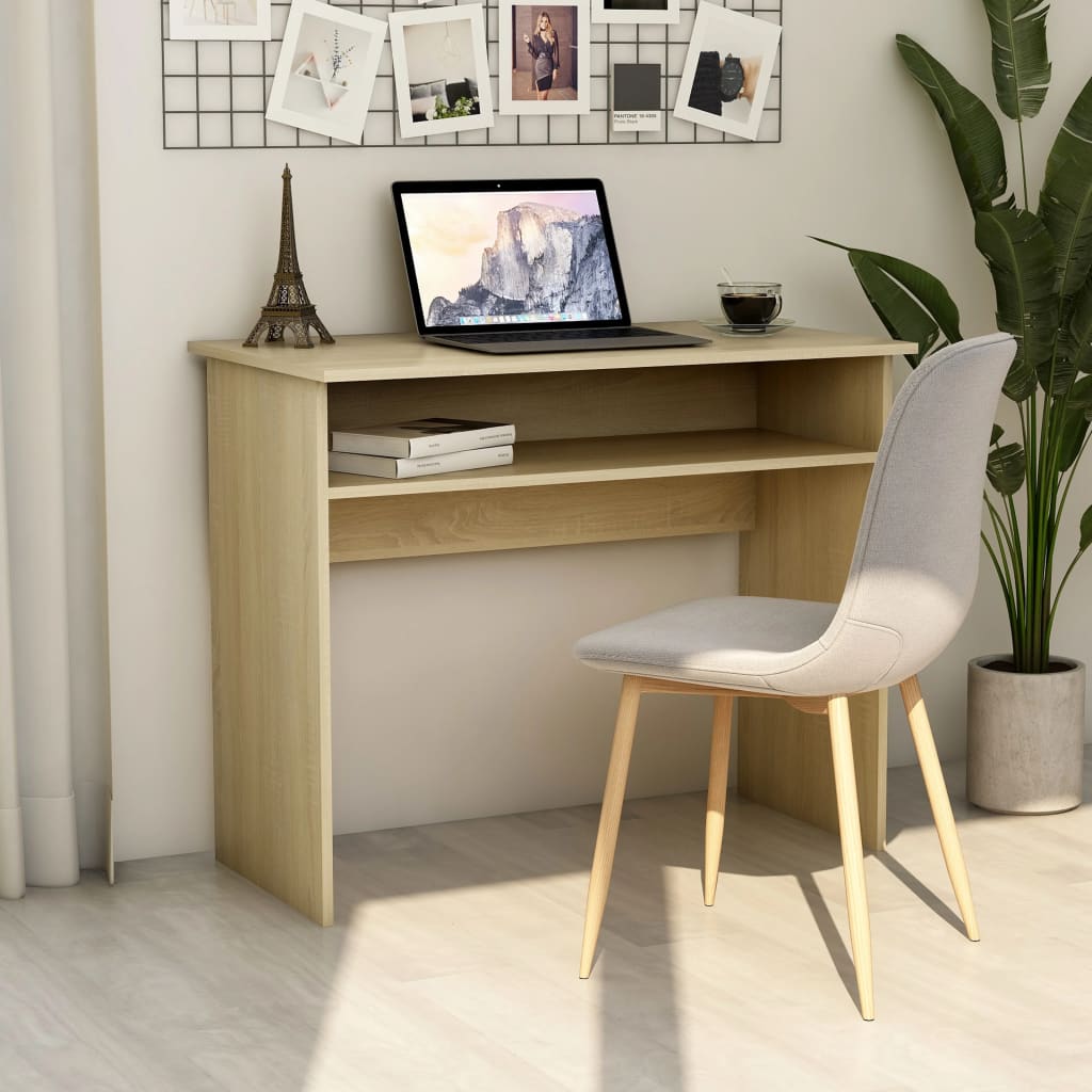 Schreibtisch Weiß Spanplatte Computertisch Bürotisch PC Gamer Computer Tisch NEU - Bild 25 von 60