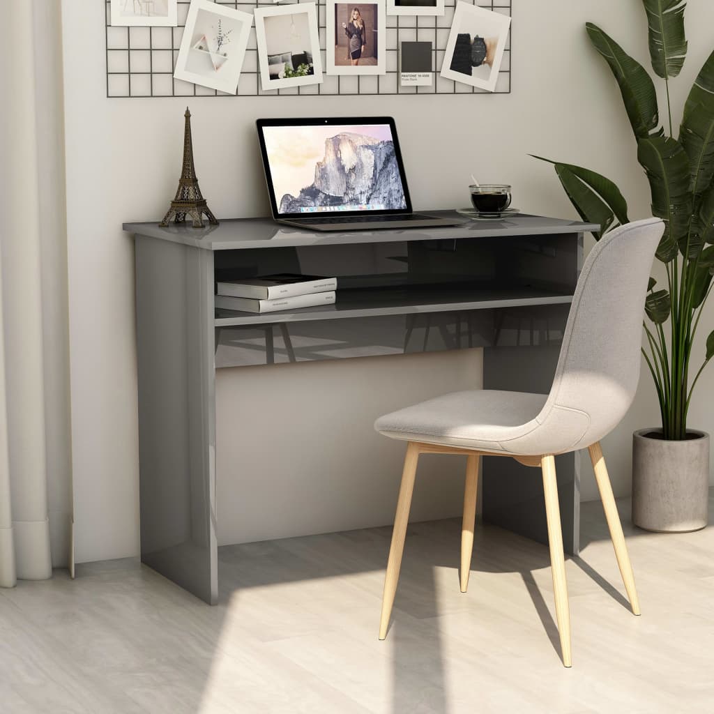 Schreibtisch Weiß Spanplatte Computertisch Bürotisch PC Gamer Computer Tisch NEU - Bild 55 von 60