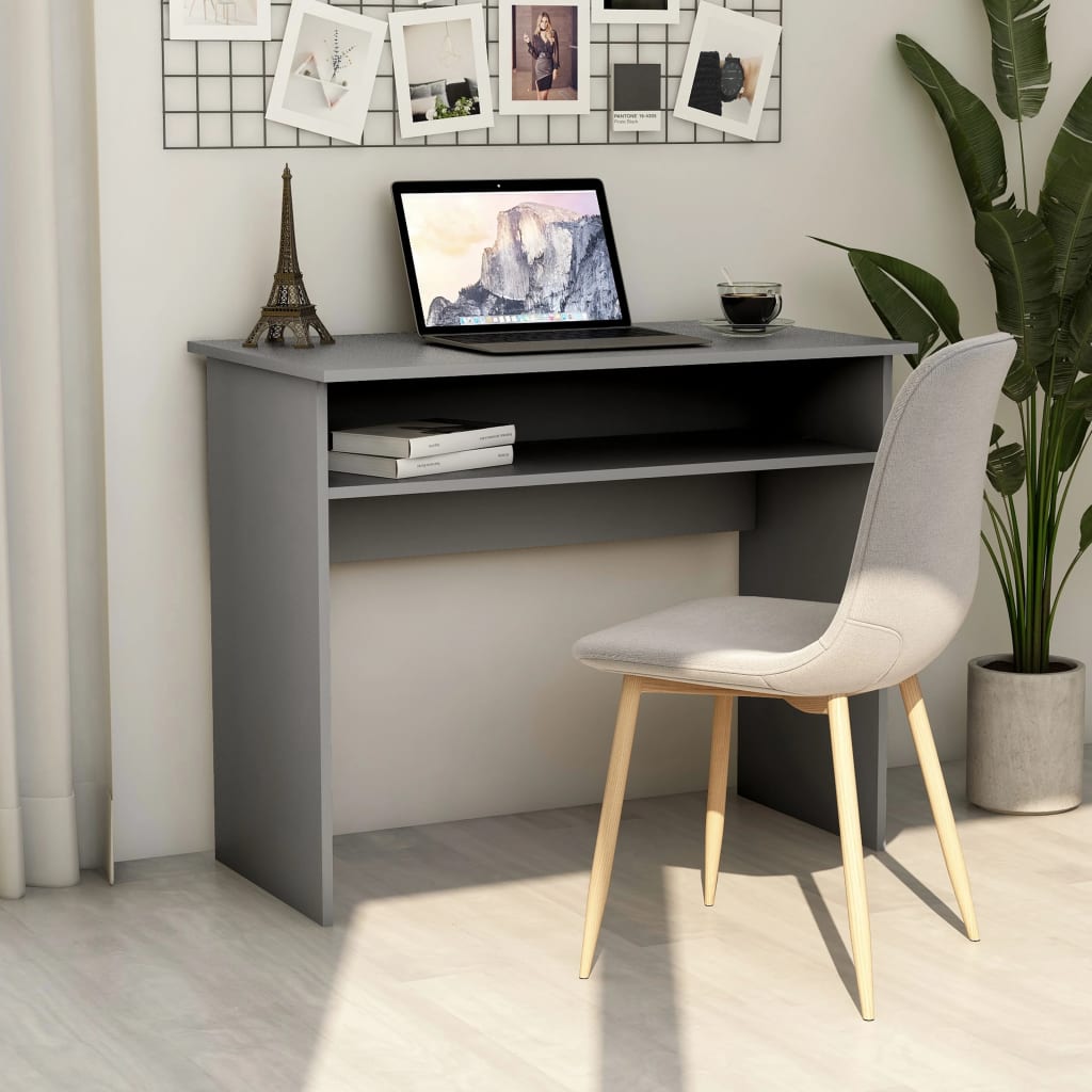 Schreibtisch Weiß Spanplatte Computertisch Bürotisch PC Gamer Computer Tisch NEU - Bild 19 von 60