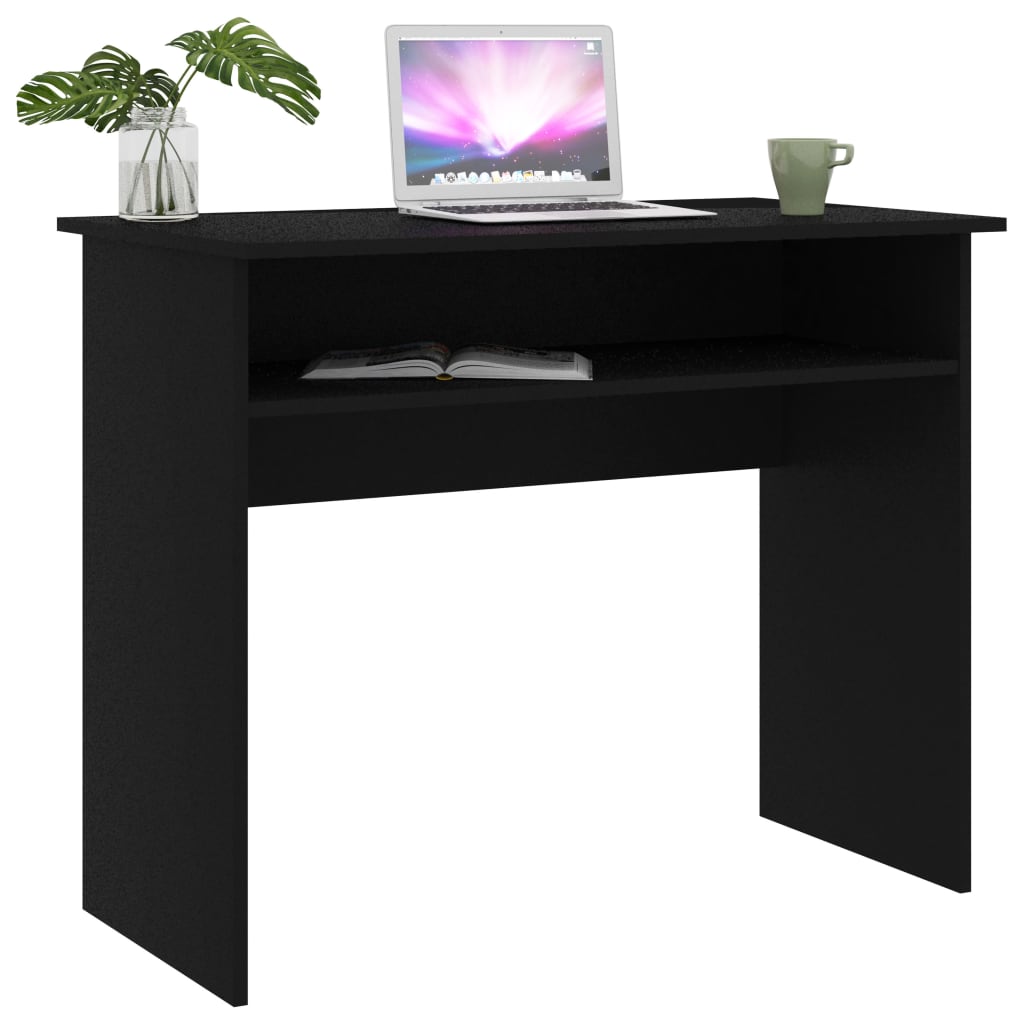 Schreibtisch Weiß Spanplatte Computertisch Bürotisch PC Gamer Computer Tisch NEU - Bild 15 von 60