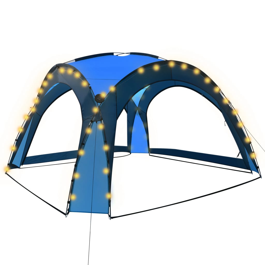 LED - Event Pavillon Partyzelt Garten Pavilon Gartenzelt Solar Camping Pavilion - Bild 2 von 53