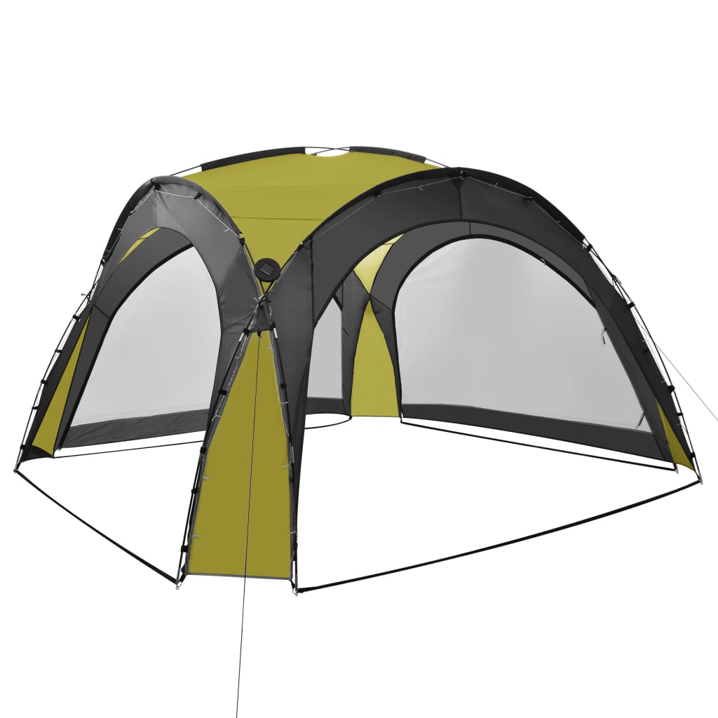 LED - Event Pavillon Partyzelt Garten Pavilon Gartenzelt Solar Camping Pavilion - Bild 15 von 53