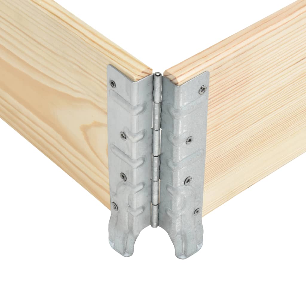 Palettenrahmen Set Holz Aufsatzrahmen für Europalette Garten Hochbeet Stapelbar - Bild 23 von 59