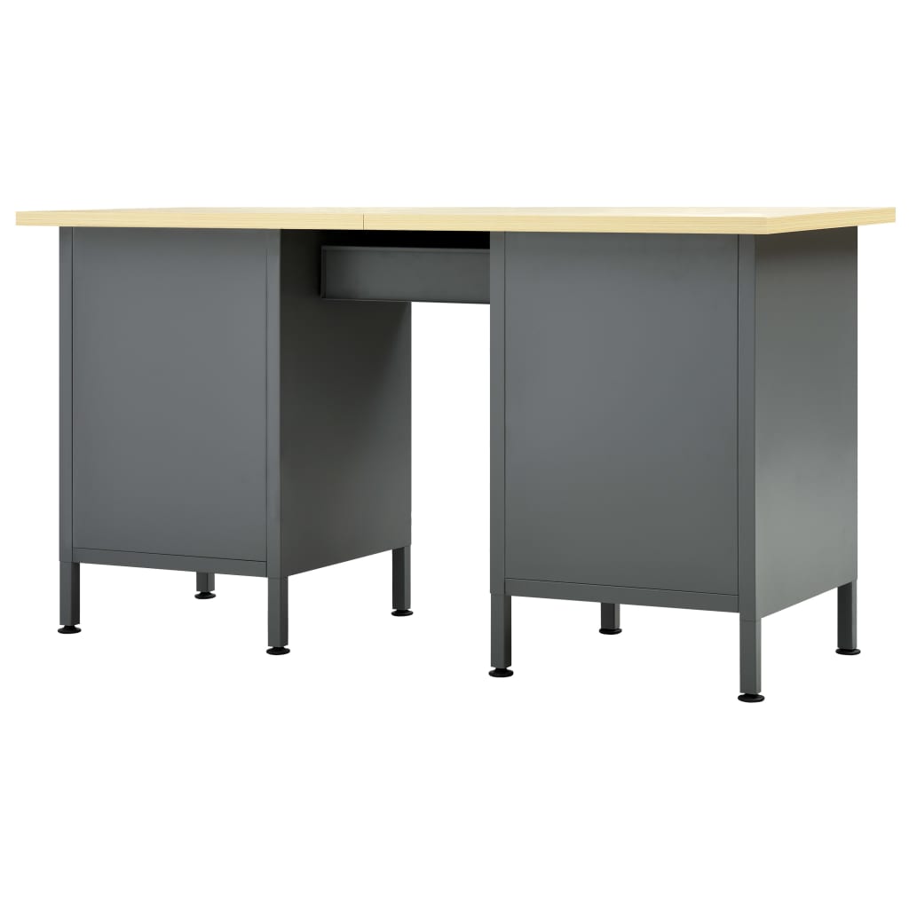 Werkbänk Werktisch Werkstatttisch Arbeitstisch Montagewerkbänk Werkstatt Stahl - Bild 45 von 58