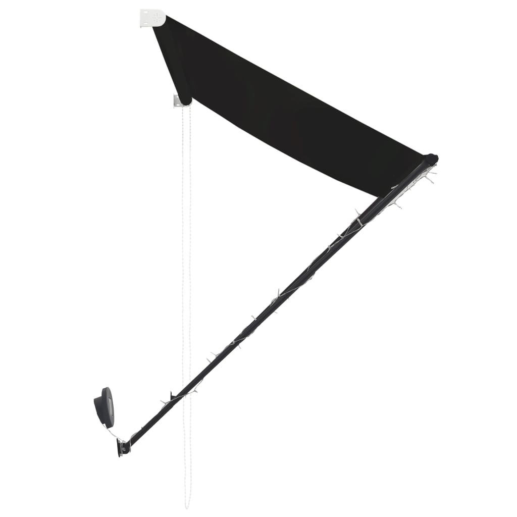 Markise mit/ohne LED Sonnenschutz Beschattung Einziehbare Balkonmarkise DE - Bild 25 von 53