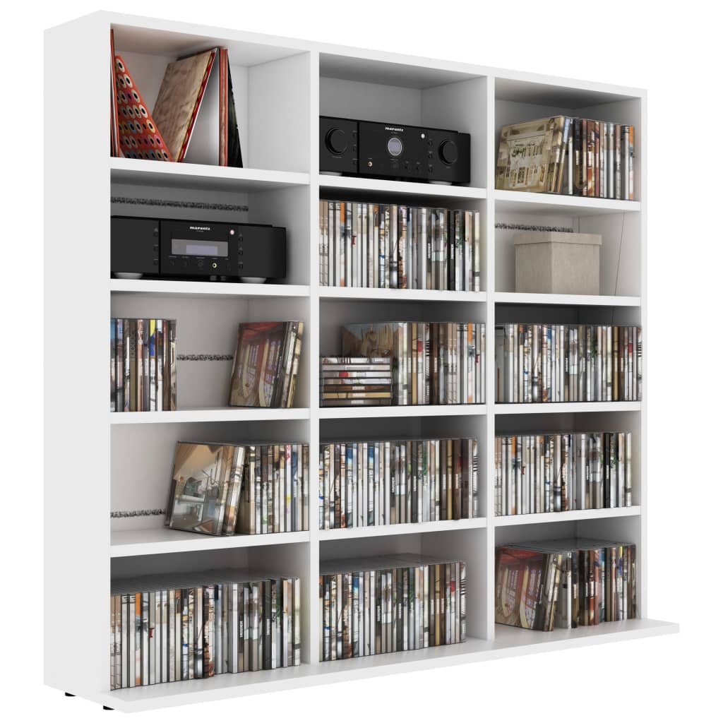 Bücherregal Wandregal CD DVD Regal Medienregal Regalwand Standregal Raumteiler - Bild 6 von 84