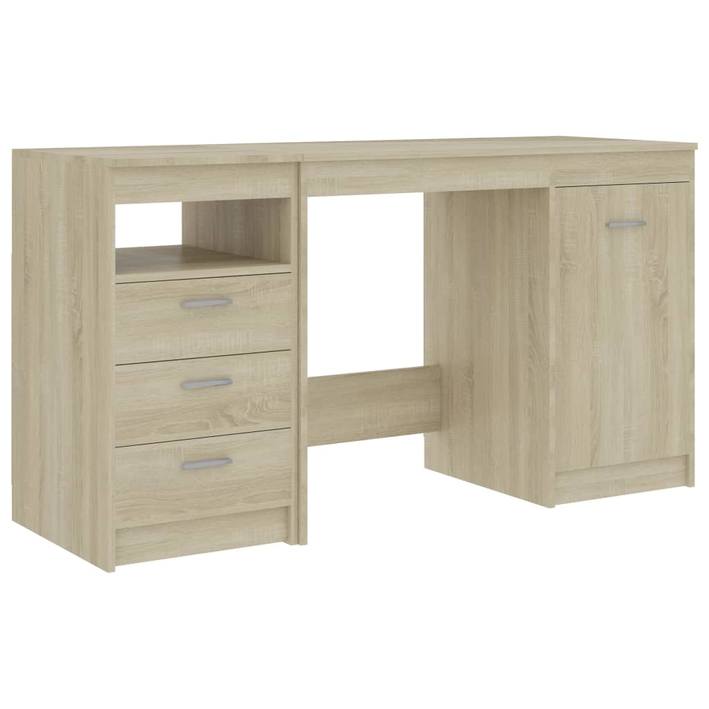 Schreibtisch Mit 3 Schubladen Computertisch PC Bürotisch Arbeitstisch DE - Bild 47 von 89