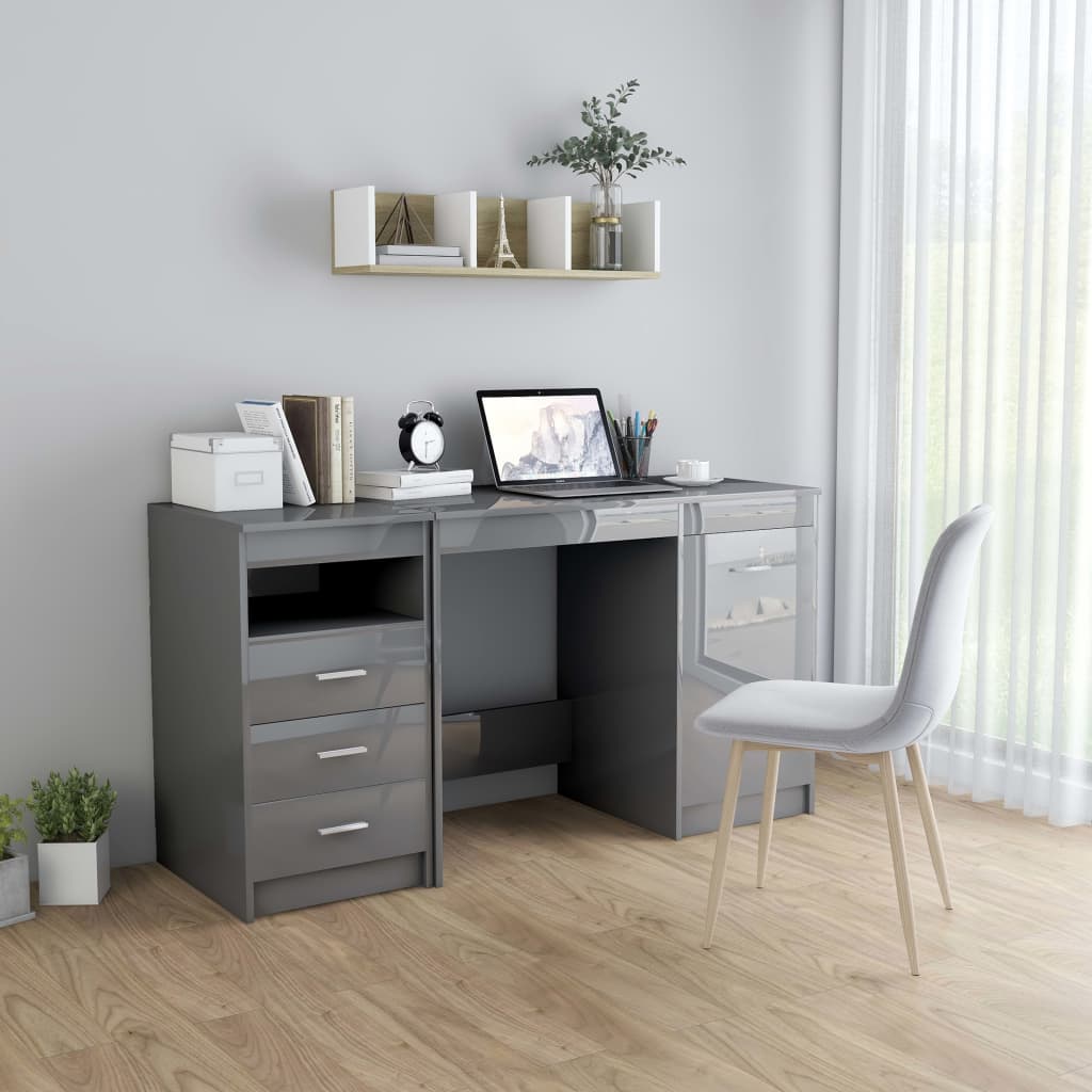 Schreibtisch Mit 3 Schubladen Computertisch PC Bürotisch Arbeitstisch DE - Bild 24 von 89