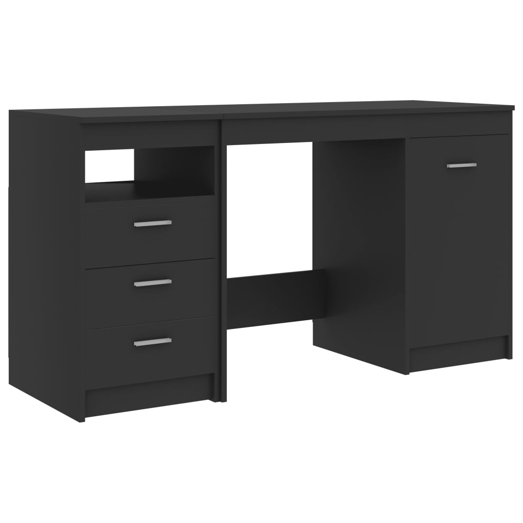 Schreibtisch Mit 3 Schubladen Computertisch PC Bürotisch Arbeitstisch DE - Bild 36 von 89