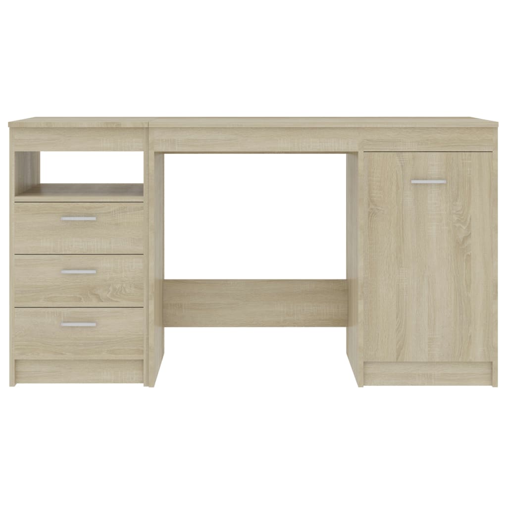 Schreibtisch Mit 3 Schubladen Computertisch PC Bürotisch Arbeitstisch DE - Bild 49 von 89