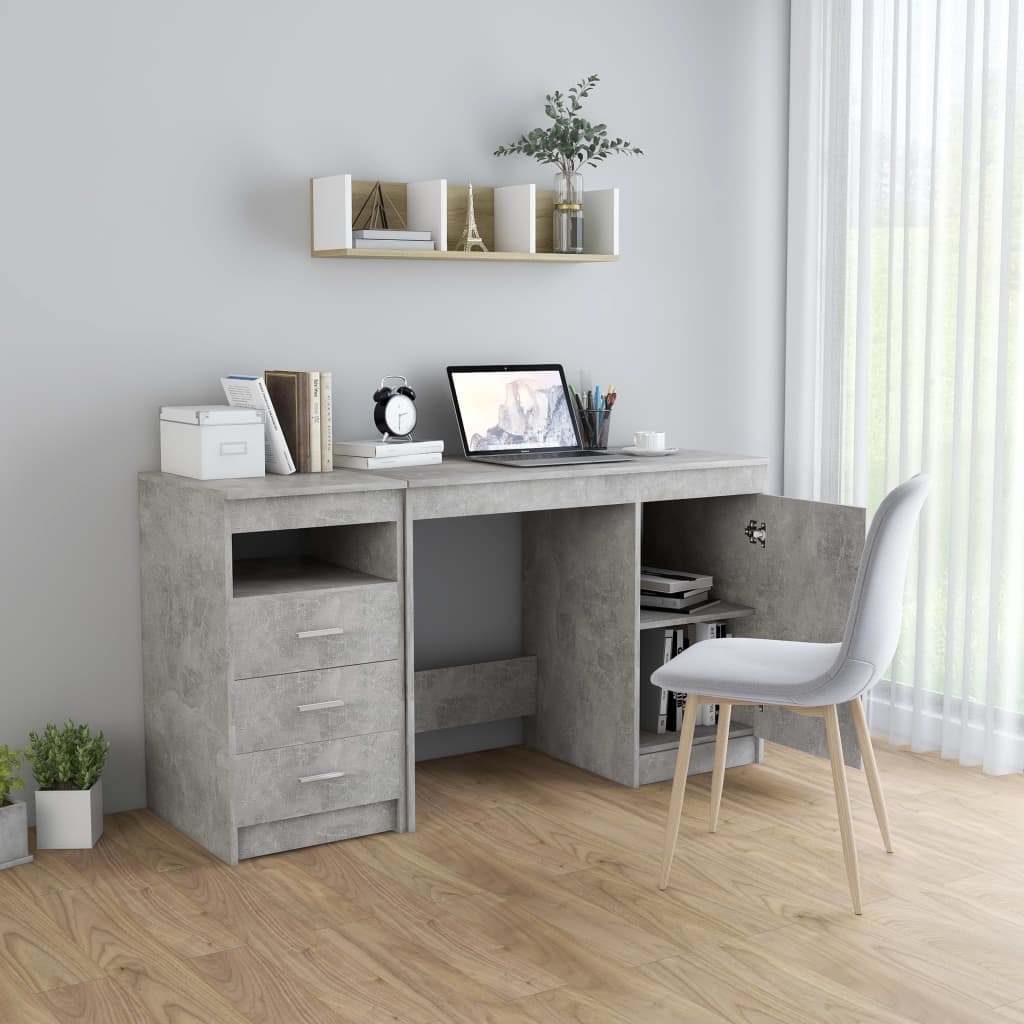 Schreibtisch Mit 3 Schubladen Computertisch PC Bürotisch Arbeitstisch DE - Bild 15 von 89