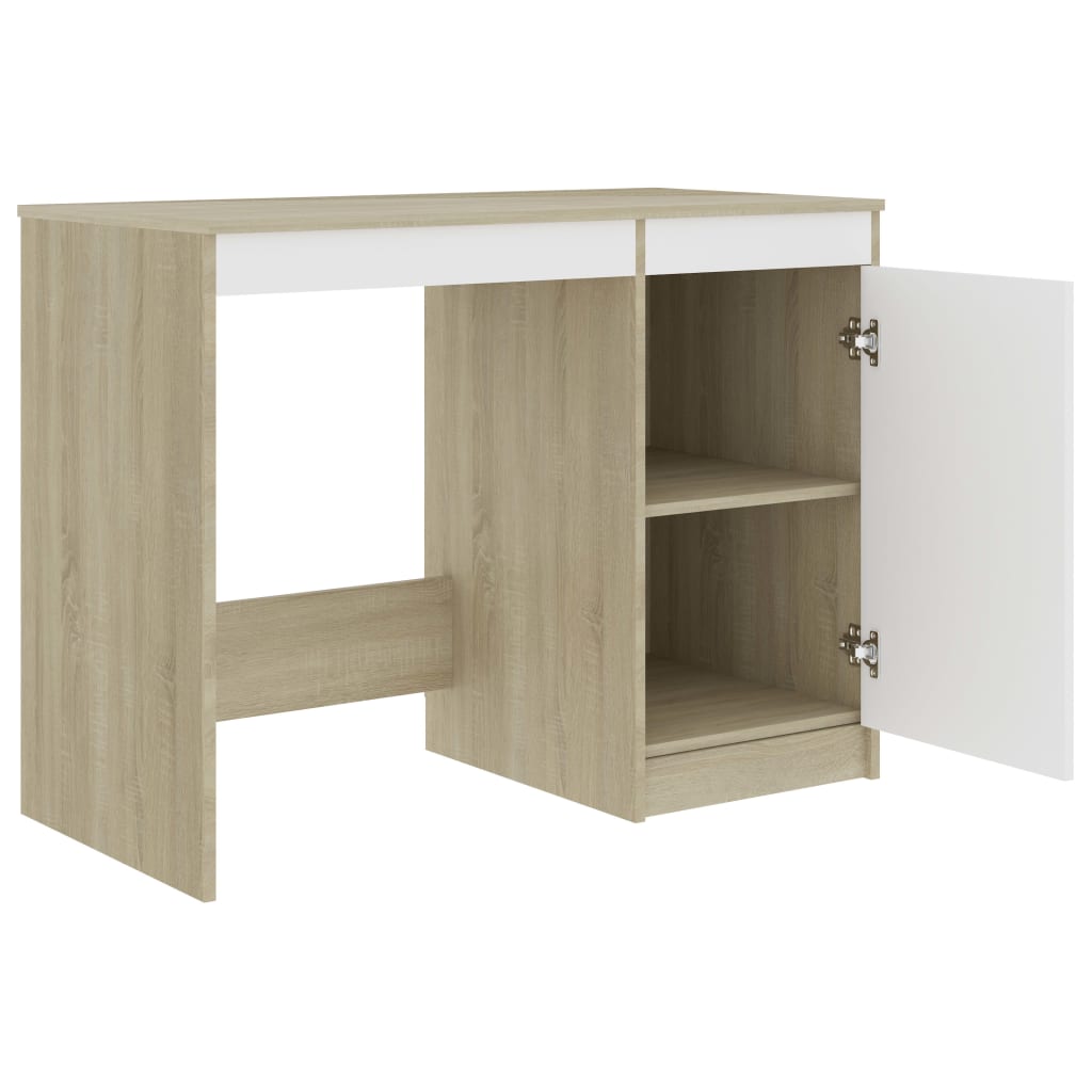 Schreibtisch Mit 3 Schubladen Computertisch PC Bürotisch Arbeitstisch DE - Bild 73 von 89